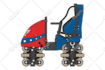make cartoon chibi car enamel pins design