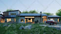 create interior or exterior rendering and 3d floor plan