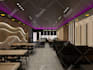 cafe interior design rendering