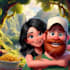 create disney pixar style 3d cartoon portraits