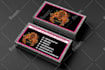 make customized business cards including cartoon, beauty, hair and cosmetics