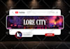 create youtube channel art, banner and logo design