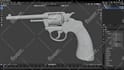 create custom 3d weapon models for games and 3d printing