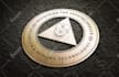 design 3d circle stamp badge logo