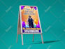 design eye catching restaurant menu, food banner and flyer