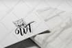 do premium monogram logo design or initial letter for personal branding, apparel