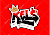 create graffiti text for logo, tshirt, sticker, etc