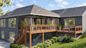 design 3d exterior rendering architectural visualization house home modeling