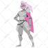 do illustrate your custom fantasy knight and fantasy character design