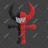 create a 3d low poly character