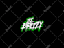 design dj, edm, producer, music, band logo in text style