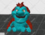create custom colored 3d character model printable figurine 3mf for 3d printing