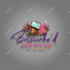 do hair extensions boutique and eyelash logo