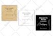 create minimalist and premium candle label and packaging designs