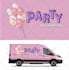 create realistic balloon 3d text effect mockup and logo mockup for your company