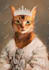 make a custom royal pet portrait gift for your pet