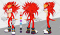 draw an epic oc illustration for sonic fans