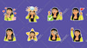 design custom stickers pack for you