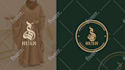 do arabic kufic custom calligraphy logo