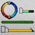 design 2d icon, object, asset and UI for your game