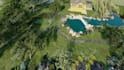 design 3d landscape,backyard,front yard,pool,garden,patio,outdoor with render