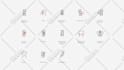 design custom pixel perfect vector icons for your brand
