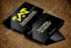 design a modern professional business card for your brand