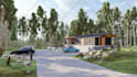 create architectural 3dmodel rendering  walkthrough animation