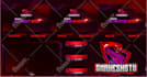 design best twitch overlay animated and logo for your stream