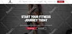 design a responsive website for personal trainers, gyms, and fitness studios