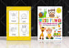 create kids coloring book, activity book cover design for amazon kdp