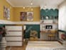 do a stunning 3d interior design with realistic 3d rendering