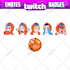 make amazing custom twitch sub badges and twitch emotes