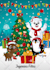 draw christmas illustrations and cards for you