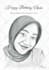 sketch pencil portrait caricature avatar only one day