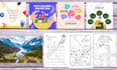 make tracing worksheets,coloring pages, kids activity book for preschool and KDP