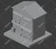 create model low poly 3d building for you in blender