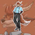draw furry art commission fursona, anthro, for social media or profile avatar