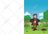 draw comic strip and the characters