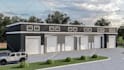 do facade design with 3d modeling and rendering