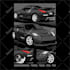 draw a vector tracing car for t shirt design