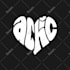 do word art in a heart shape