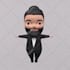 make 3d character model for animation and games