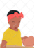 draw a minimalistic vector portrait for you