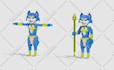 design and modeling assets in voxel art for games and nft