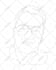 create one line art simple outline vector picture from photo