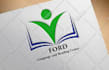 design childcare, education kids, children logo