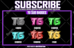 make sub badges and bit badges for twitch and kick