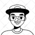 draw custom digital notion style avatar portraits