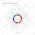 design vector graph, pictograph, 3d pie chart in illustrator